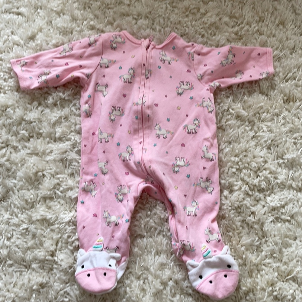 Little me unicorn sleep and play pajamas!